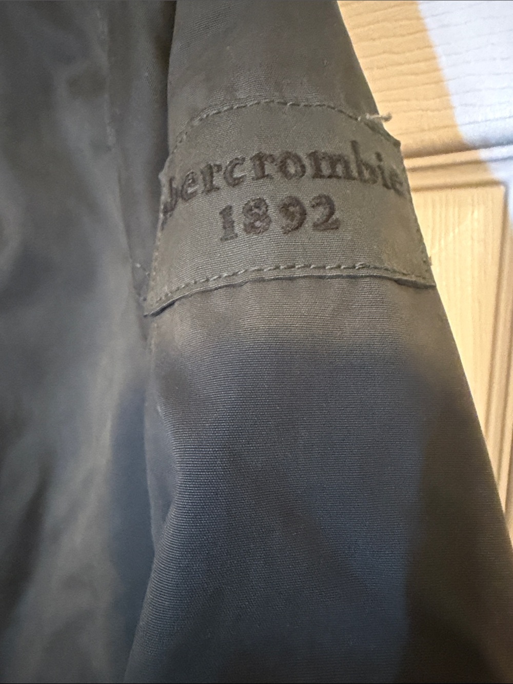 Abercrombie & Fitch boy’s Olive Green Parka Jacket size 9-10 excellent condition - Picture 7 of 7